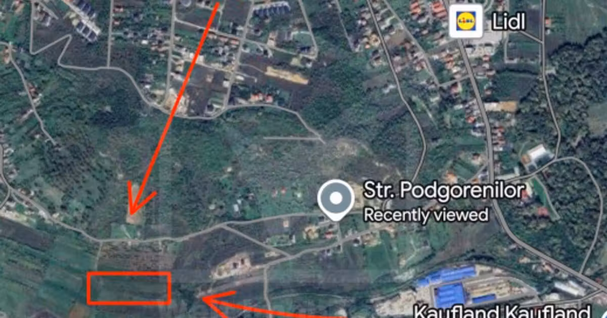 Teren agricol intravilan de vânzare de 5300 mp, în Dej