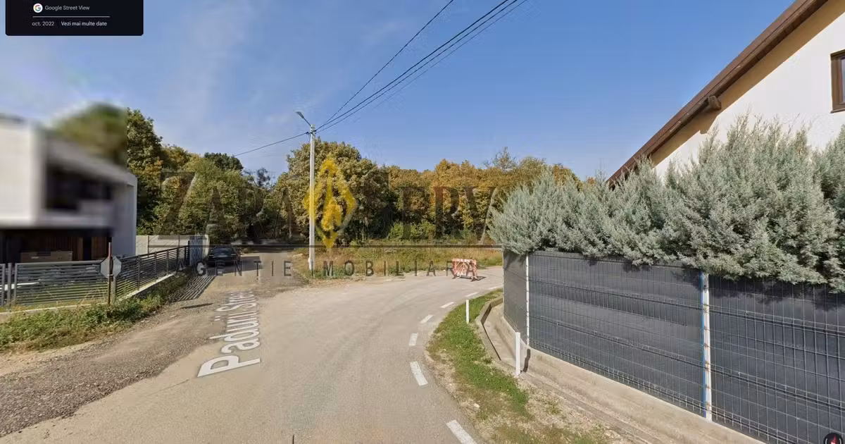 Teren Construcții intravilan de vânzare de 800 mp, în Păulești