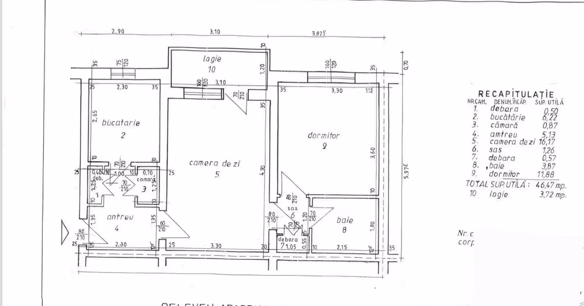 Apartament de vânzare cu 2 camere în zona Nord, Ploiești