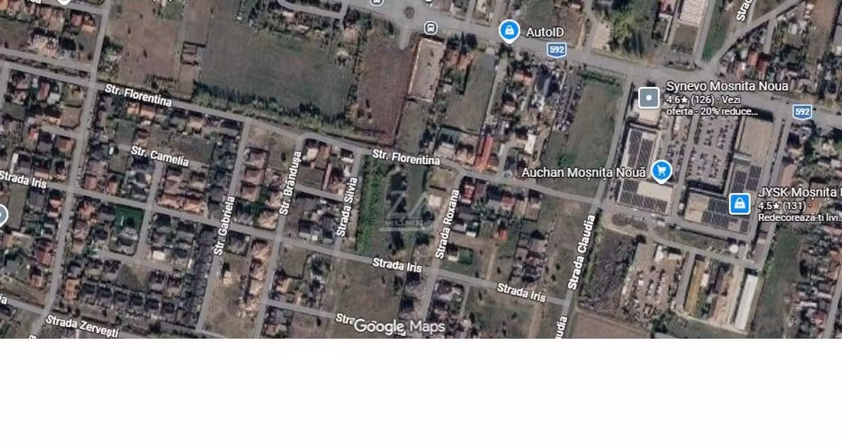 Teren Construcții intravilan de vânzare de 783 mp, în Moșnița Nouă