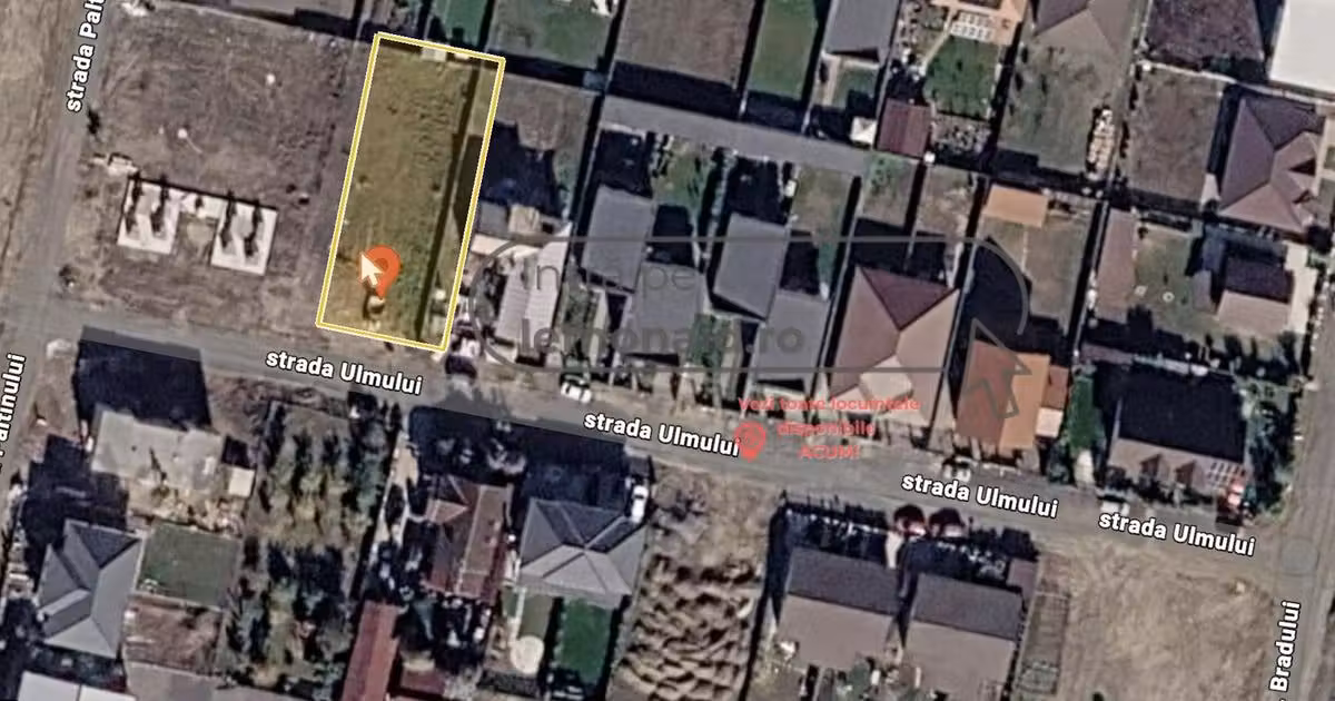 Teren Construcții intravilan de vânzare de 720 mp, în Moșnița Veche