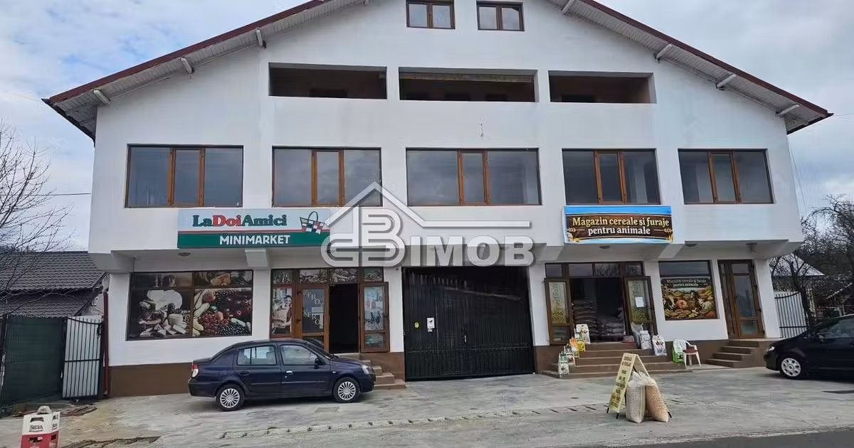 Spațiu comercial de vânzare de 380 mp, în Gheboieni