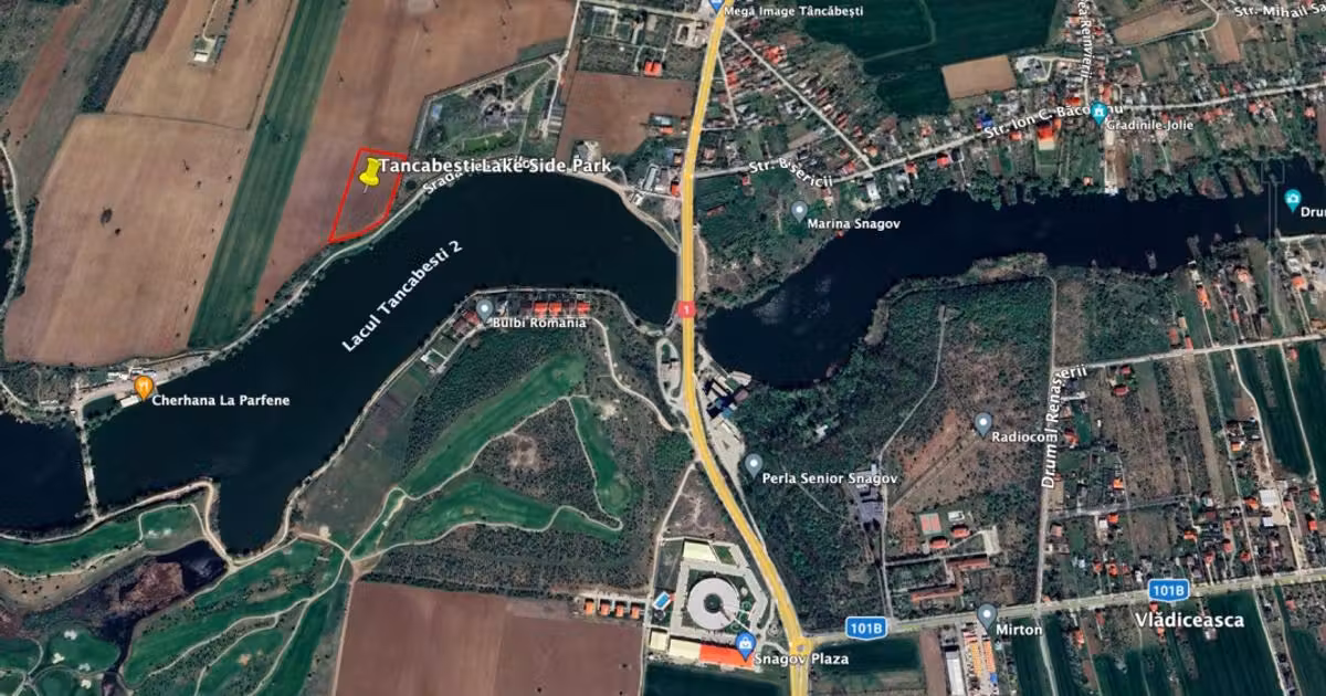 Teren Construcții extravilan de vânzare de 13913 mp, în Snagov