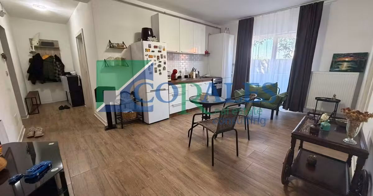 Apartament de vânzare cu 3 camere, mobilat în Giarmata-Vii