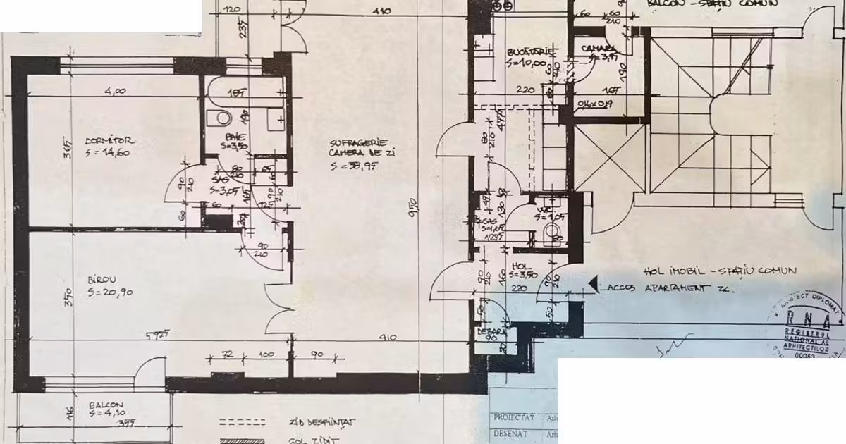 Apartament de vânzare cu 3 camere în zona Capitale, Sector 1