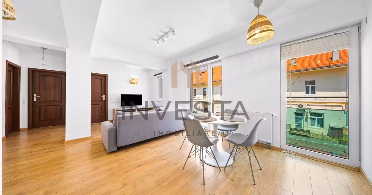 Apartament de vânzare cu 3 camere, mobilat în zona Ultracentral, Cluj-Napoca