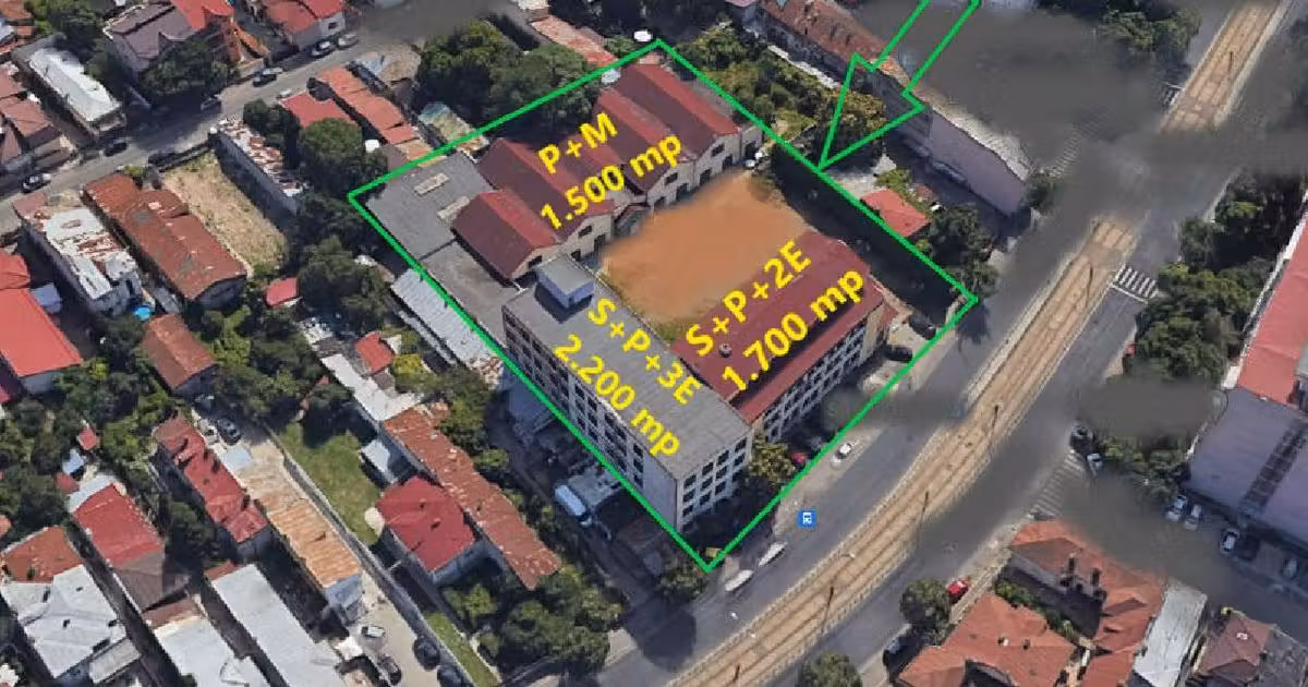 Spațiu comercial de vânzare 5500 mp în zona Parcul Carol, Sector 4