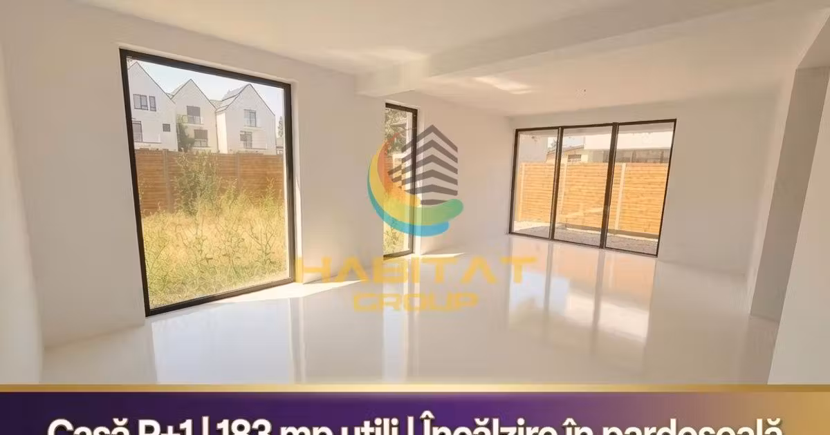 Duplex de vânzare cu 4 camere în Popești-Leordeni