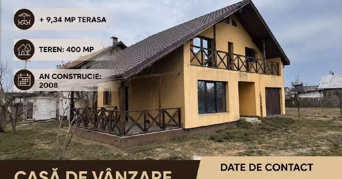Casă individuală de vânzare cu 4 camere în Letea Veche