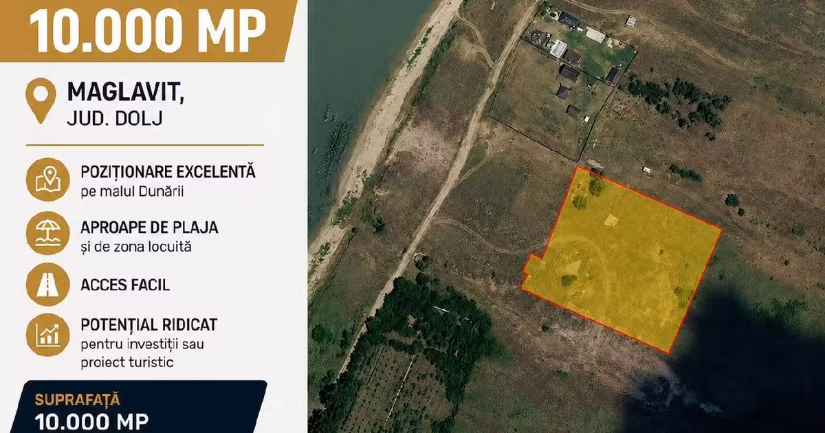 Teren agricol extravilan de vânzare de 10000 mp, în Maglavit