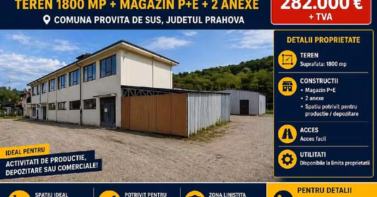 Spațiu comercial Provița de Sus