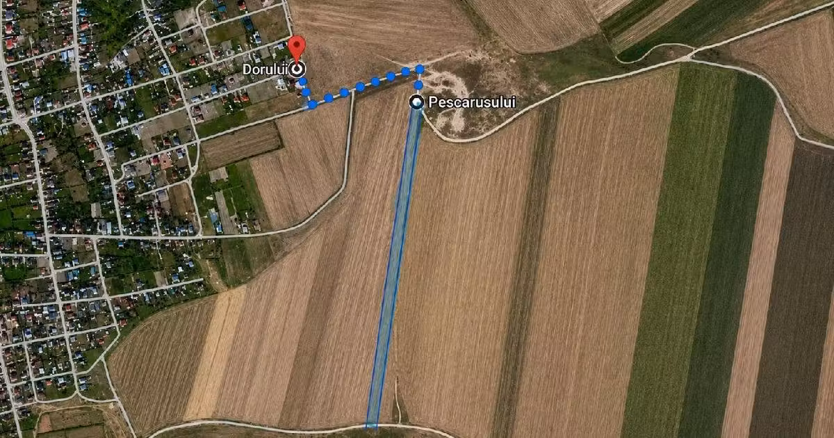Teren agricol extravilan de vânzare de 14300 mp, în Cumpăna