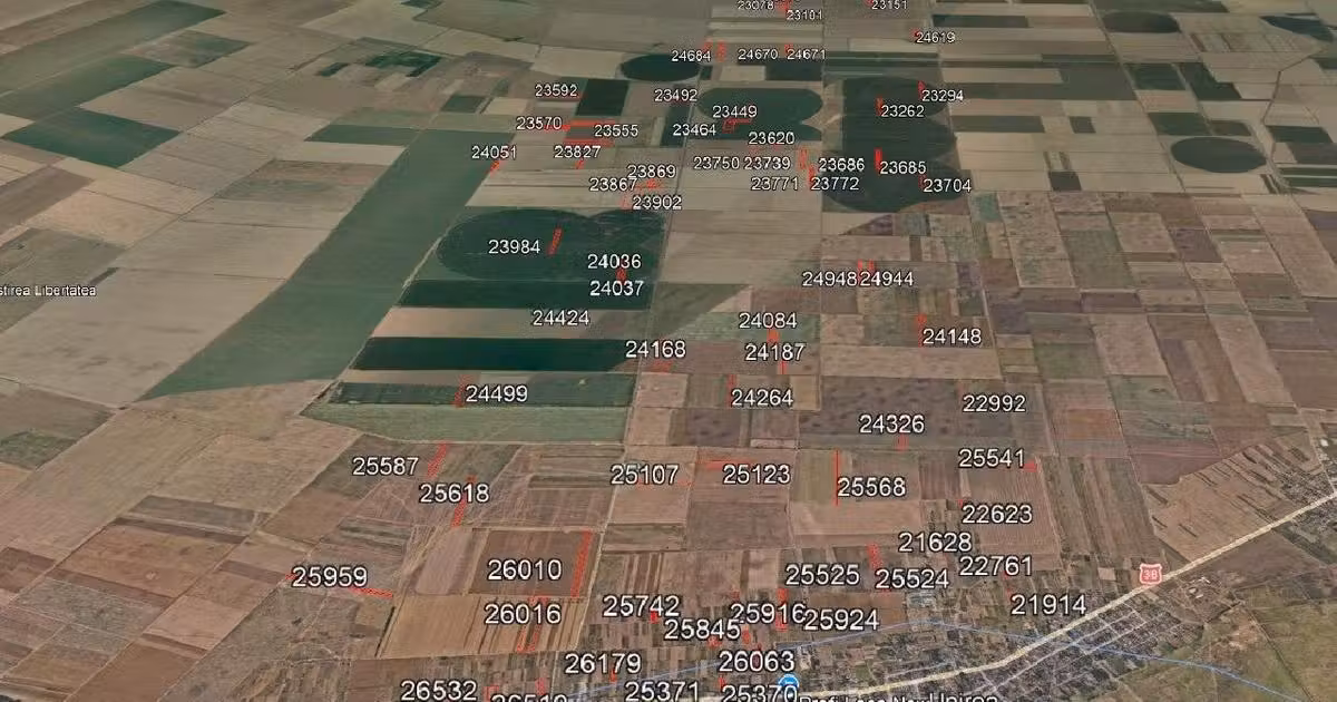 Teren agricol extravilan de vânzare de 942600 mp, în Unirea