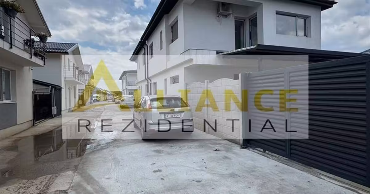 Duplex de vânzare cu 4 camere în Popești-Leordeni
