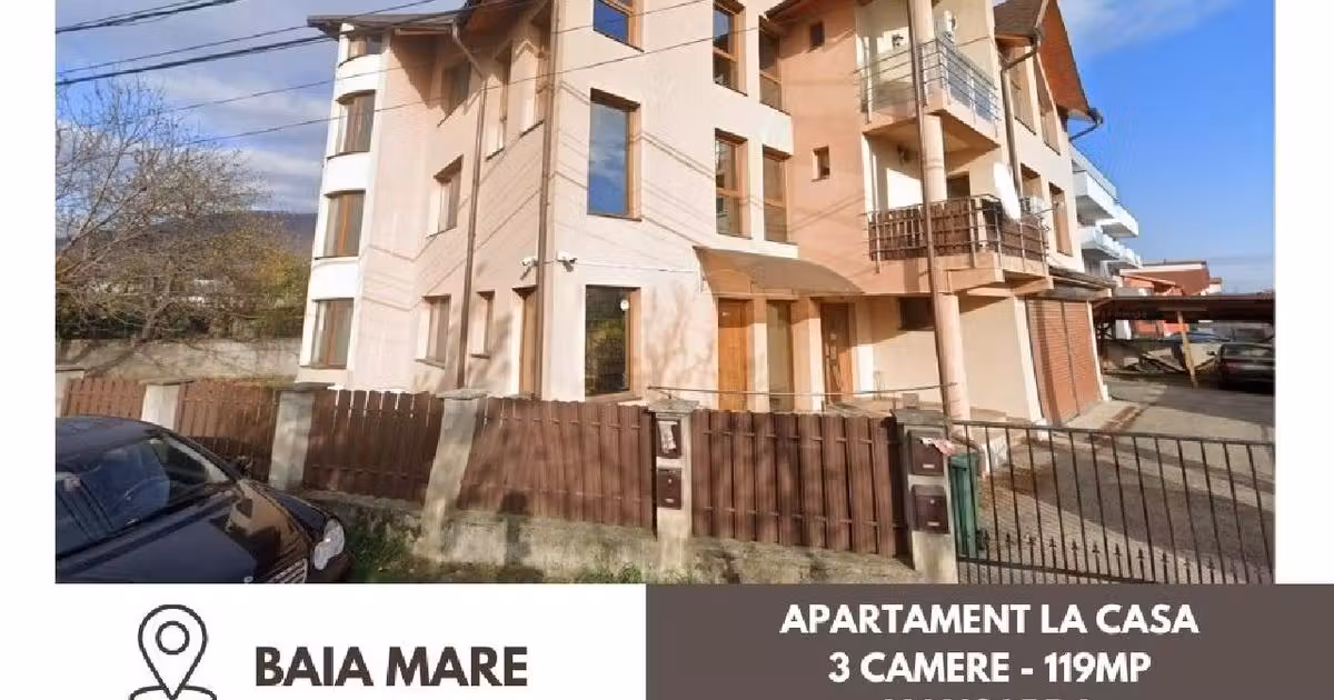 Apartament de vânzare cu 3 camere în zona Independenței, Baia Mare
