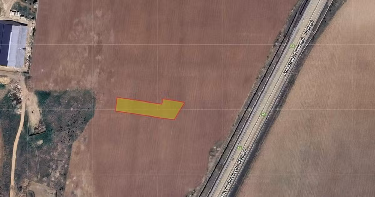 Teren agricol intravilan de vânzare de 2700 mp, în Snagov
