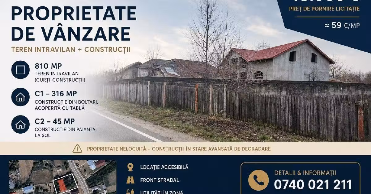 Casă individuală de vânzare cu 4 camere în Suraia