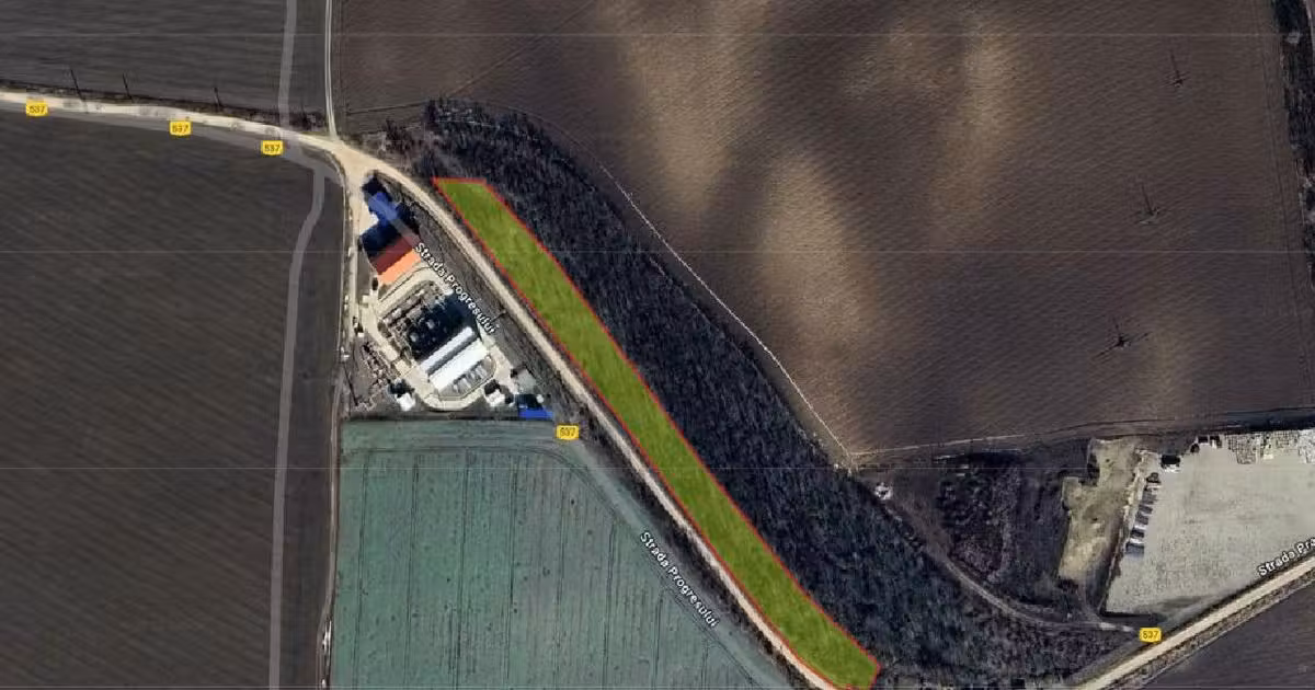 Teren agricol extravilan de vânzare de 6500 mp, în Moldoveni