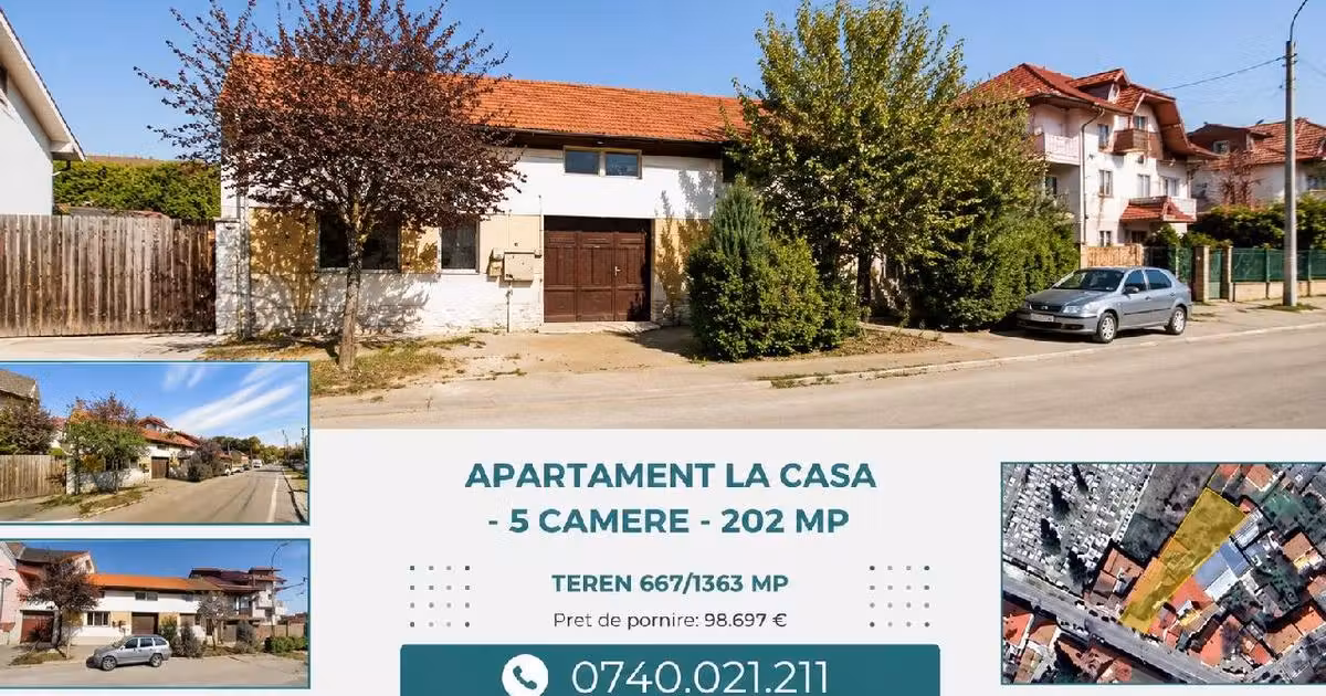Casă individuală de vânzare cu 5 camere în Lugoj