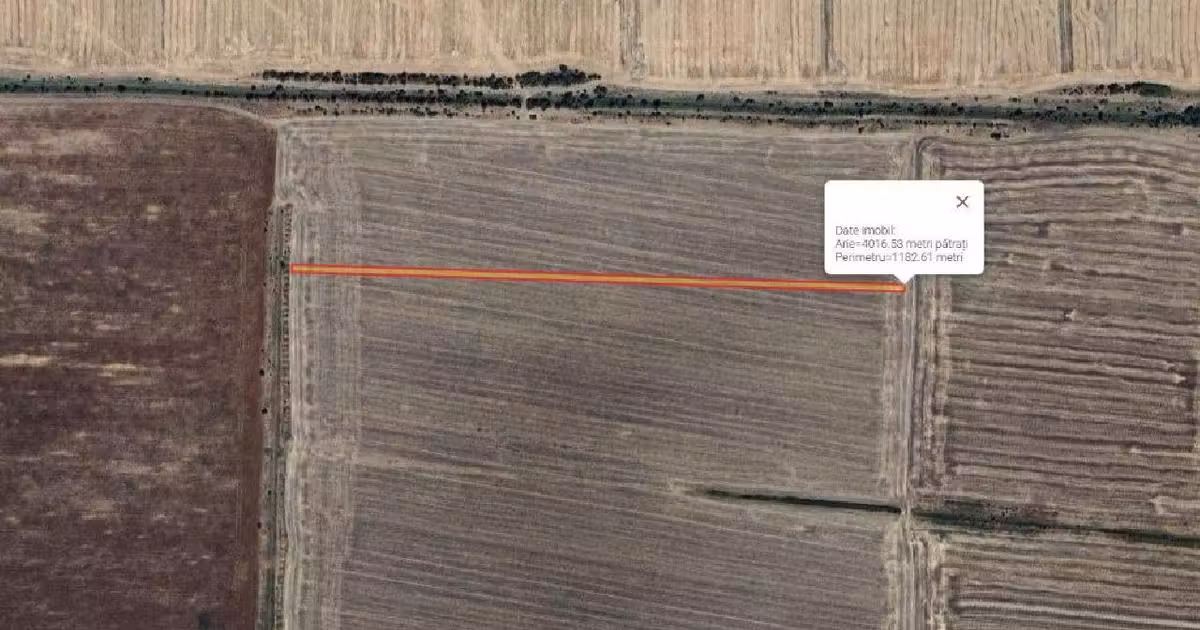 Teren agricol extravilan de vânzare în Curcani