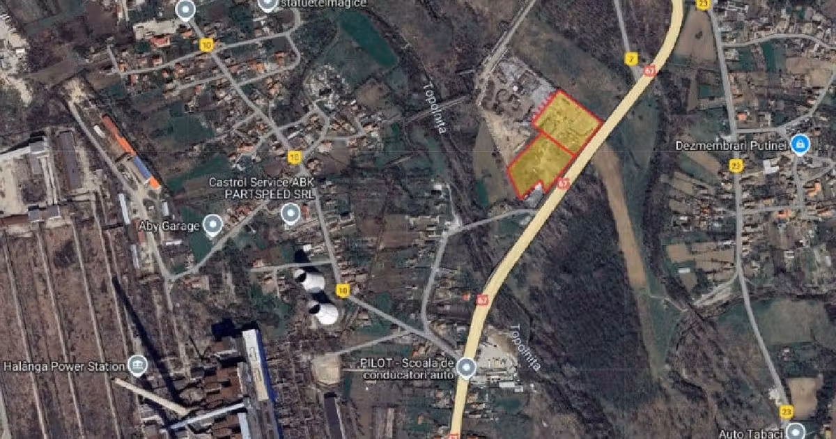 Teren Construcții intravilan de vânzare de 18500 mp, în Izvoru Bârzii