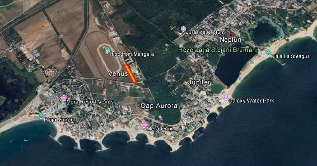 Teren agricol intravilan de vânzare de 12800 mp, în Neptun
