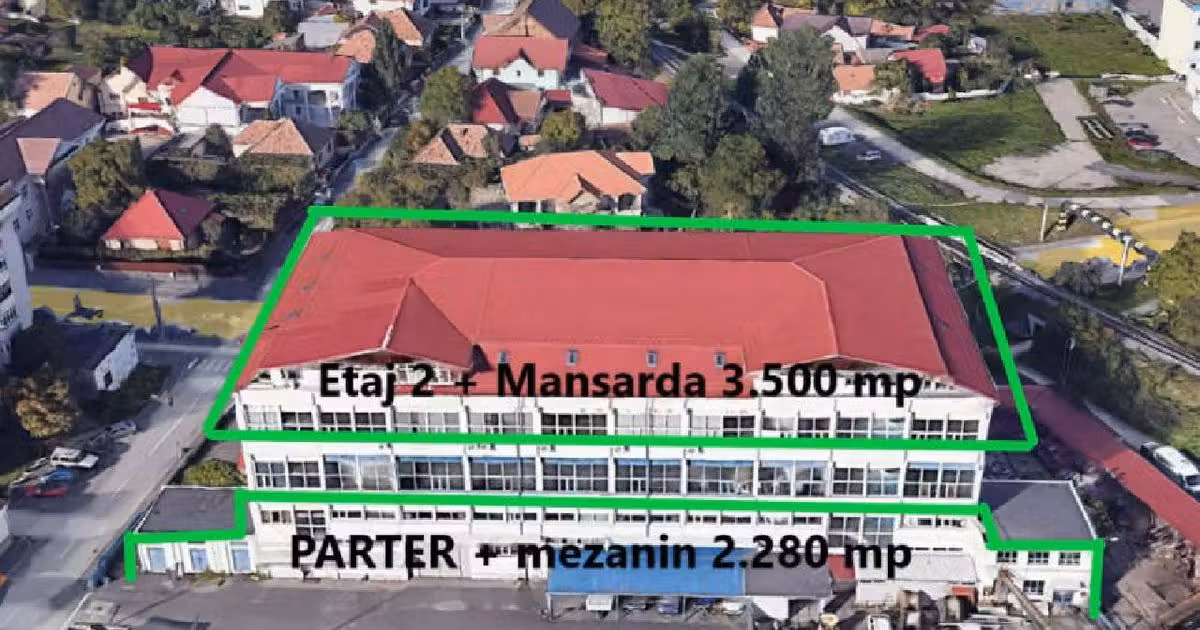 Spațiu comercial · 4500 m², Centrul Istoric, Sibiu