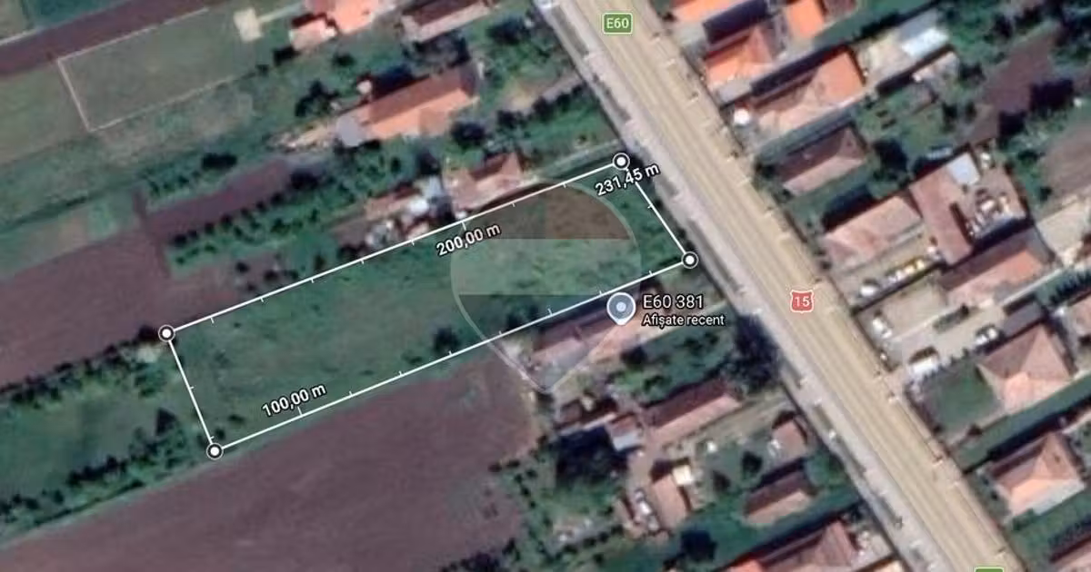 Teren Construcții intravilan de vânzare de 2112 mp, în Luna