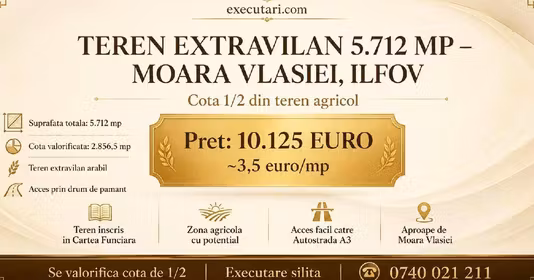 Teren Moara Vlăsiei