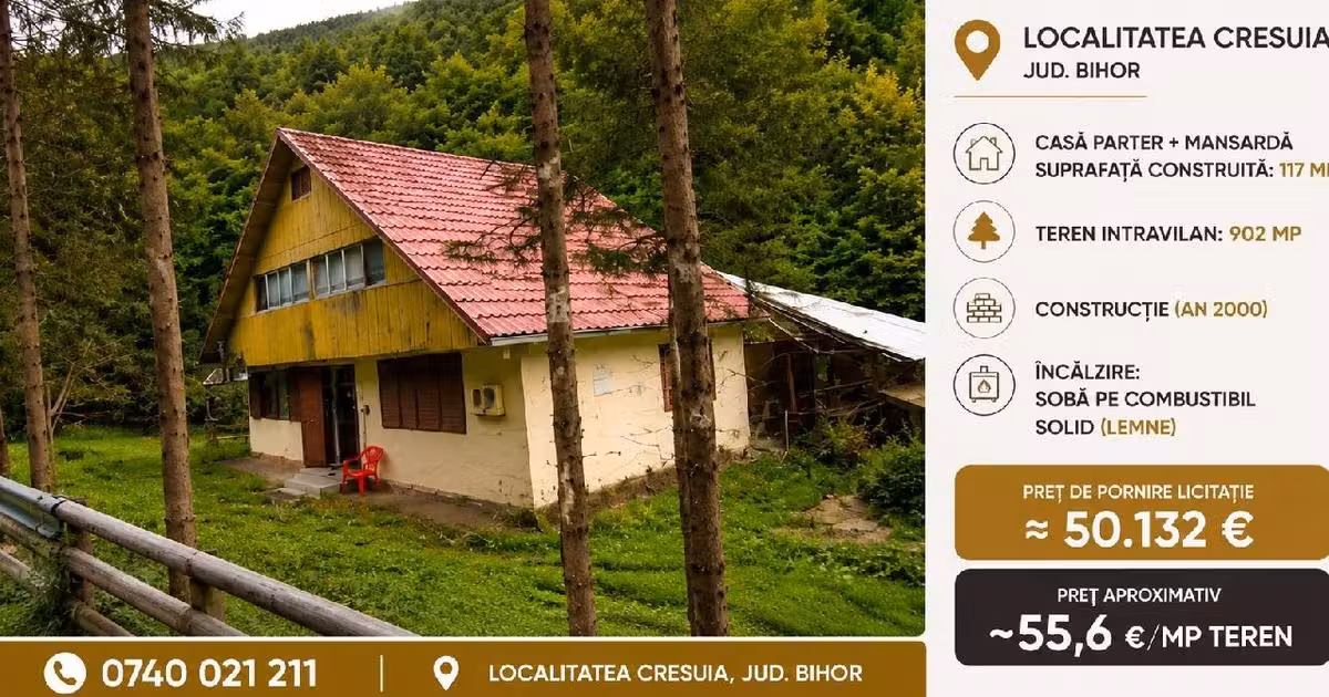 Casă individuală de vânzare cu 4 camere în Curățele