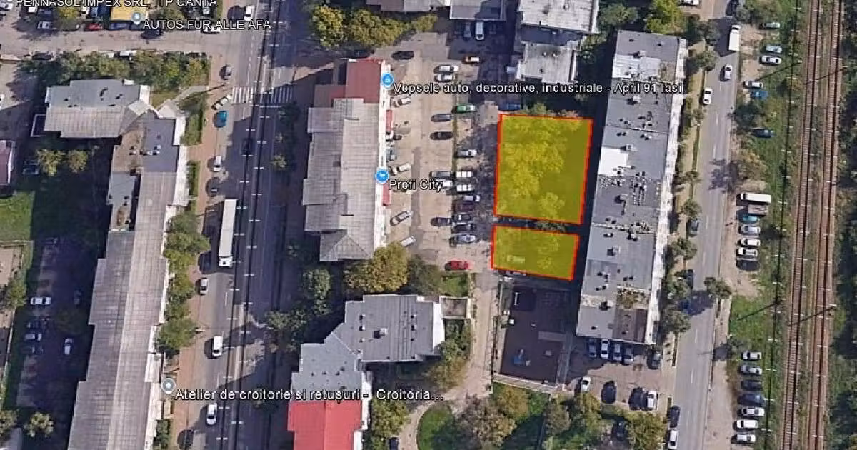 Teren Construcții intravilan de vânzare de 429 mp, în zona Păcurari, Iași