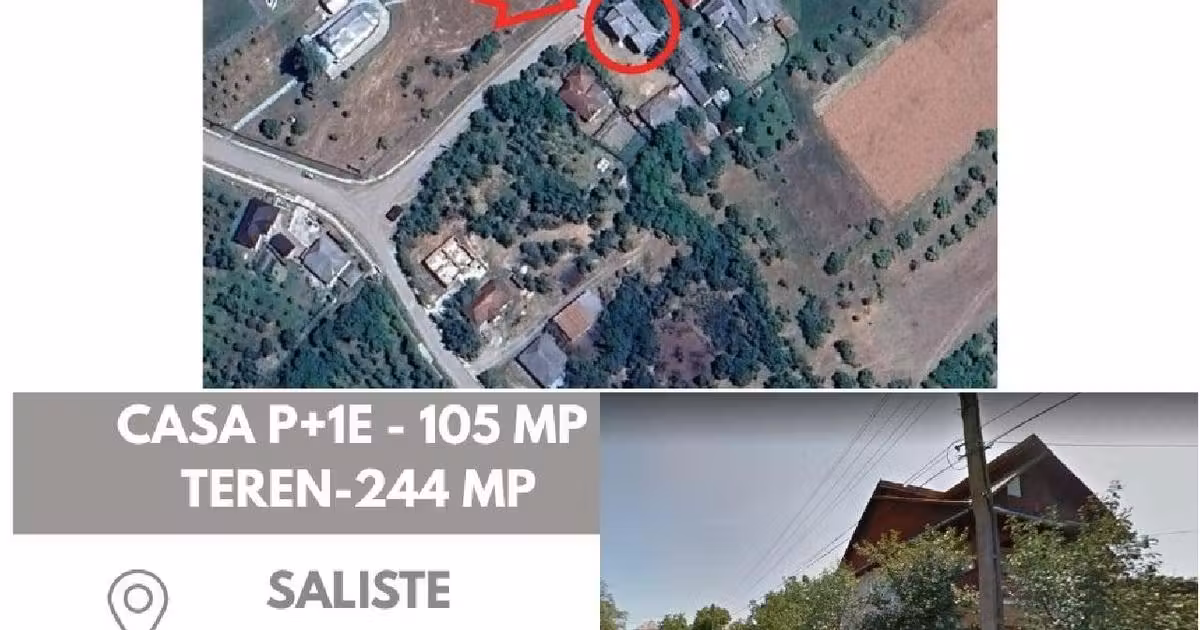 Casă individuală de vânzare cu 3 camere în Băsești