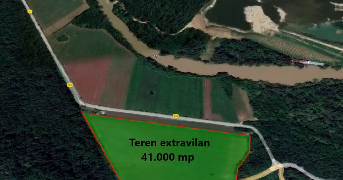 Teren agricol extravilan de vânzare în Găiseni