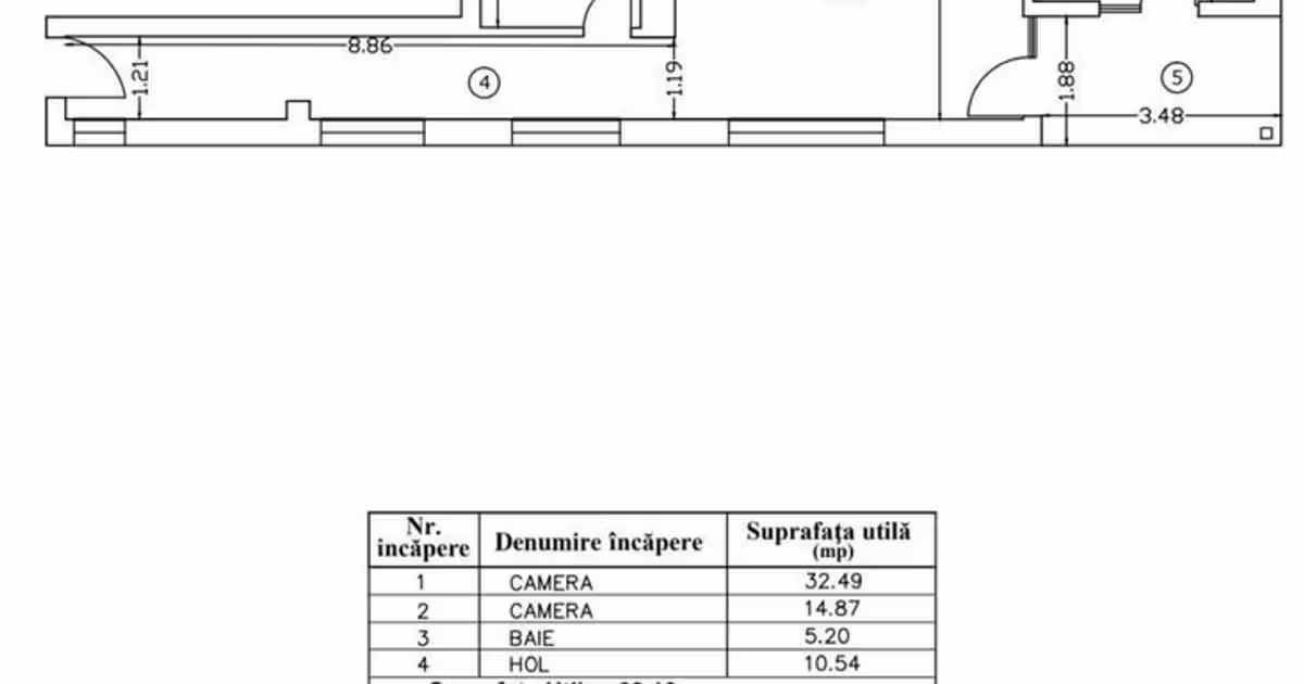 Apartament de vânzare cu 2 camere, mobilat în zona Virtuții, Sector 6