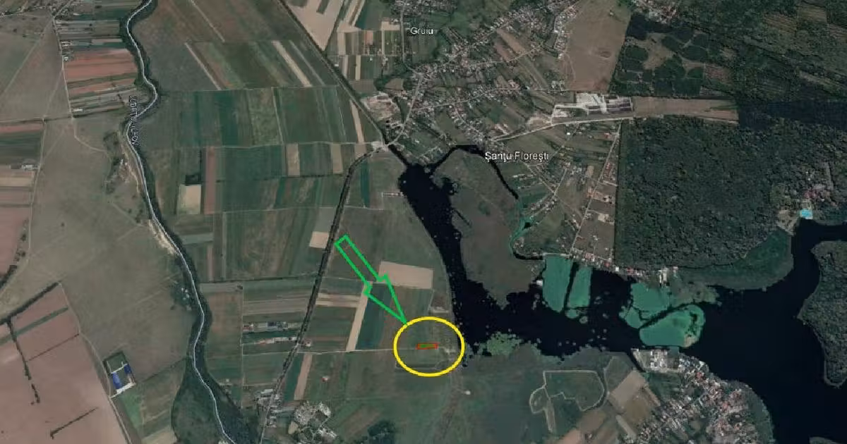 Teren agricol intravilan de vânzare de 2000 mp, în Gruiu
