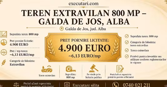 Teren Galda de Jos