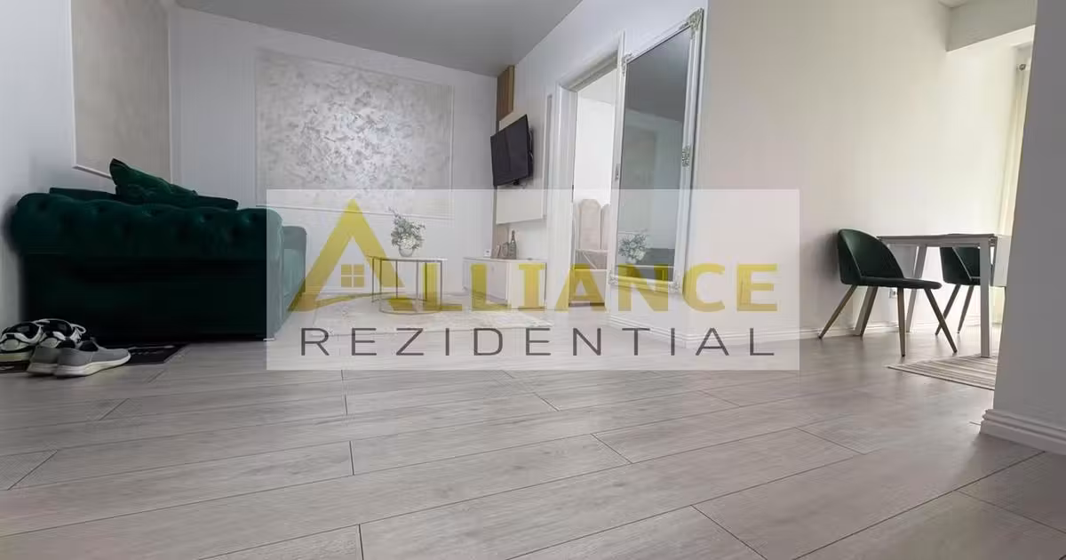 Apartament de vânzare cu 3 camere, mobilat în Popești-Leordeni
