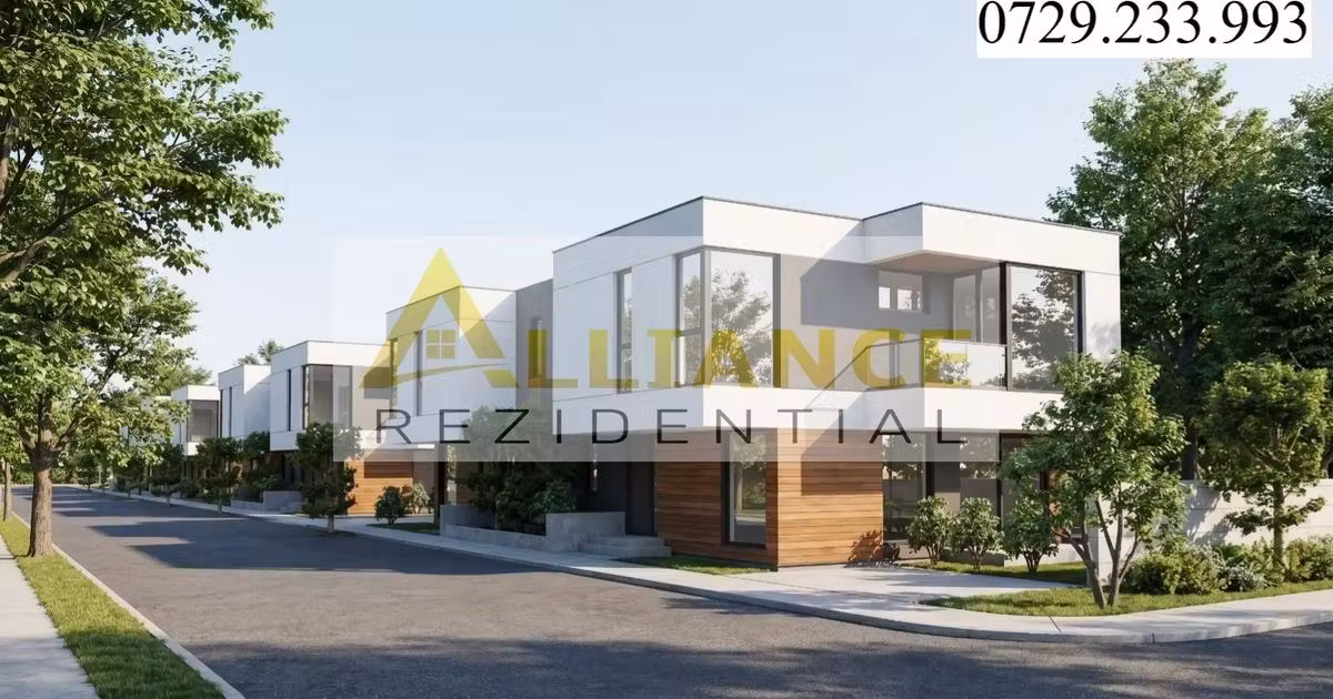 Duplex de vânzare cu 4 camere în Popești-Leordeni