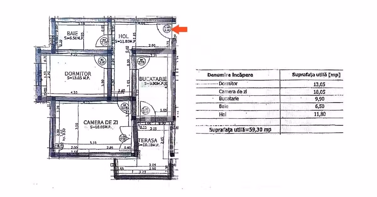 Apartament de vânzare cu 2 camere, mobilat în Șelimbăr