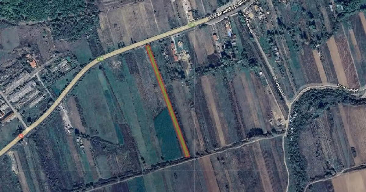 Teren agricol intravilan de vânzare de 9223 mp, în Strehaia