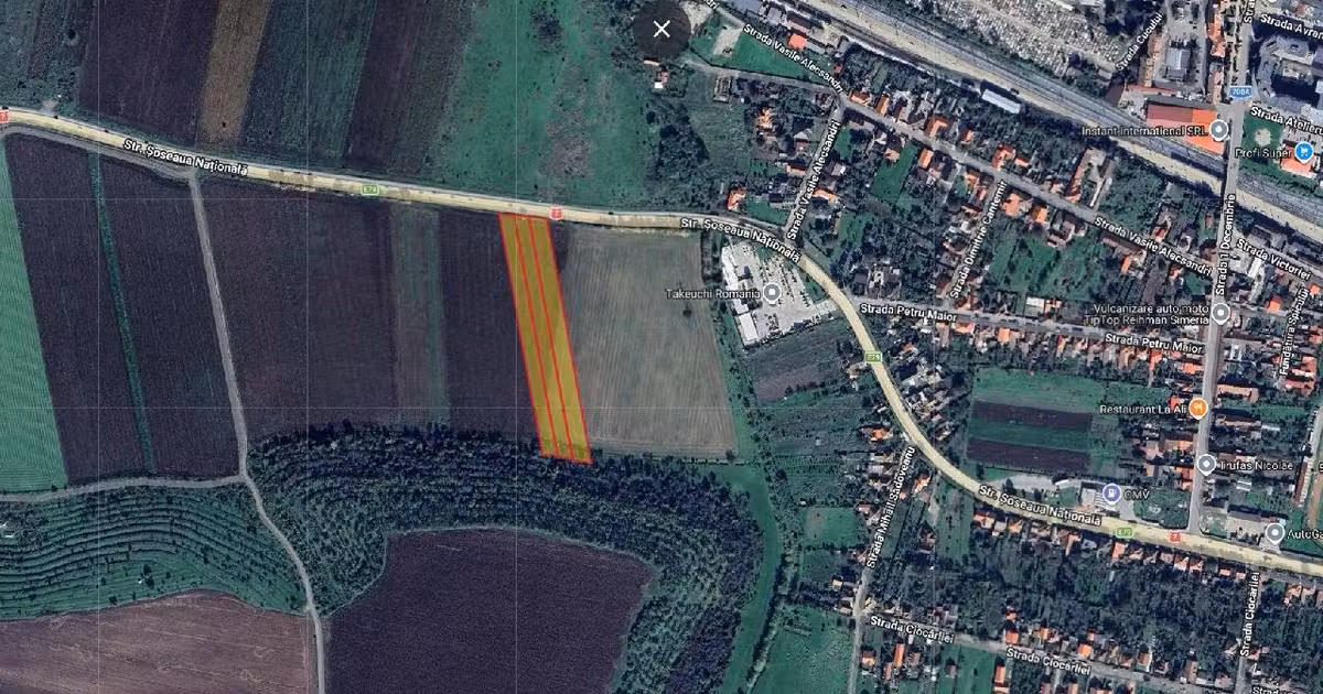Teren Construcții intravilan de vânzare de 11800 mp, în Sântandrei