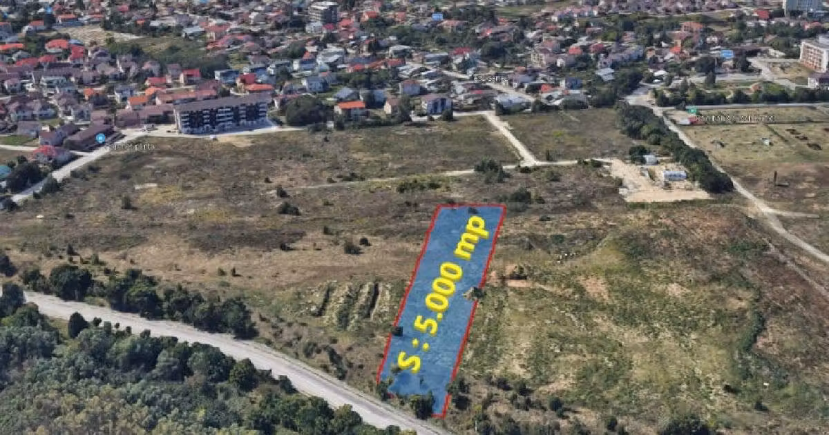 Teren agricol intravilan de vânzare de 5000 mp, în Chiajna