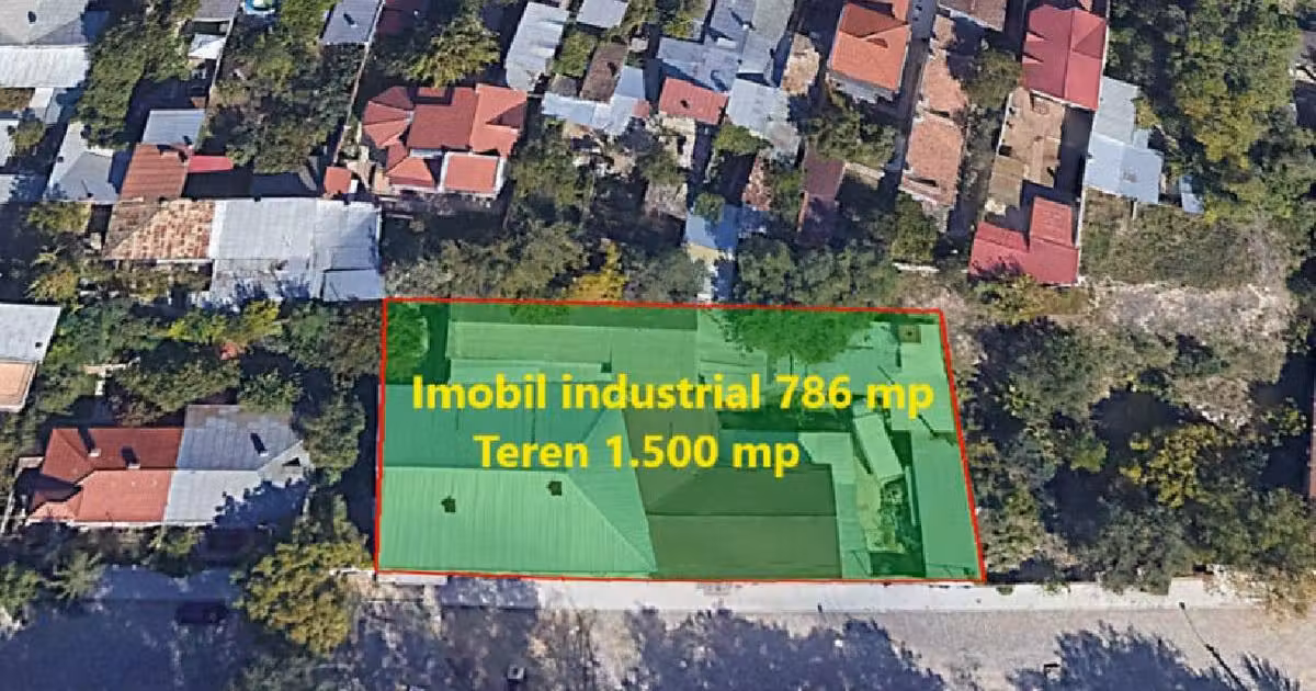 Spațiu industrial de vânzare 700 mp în zona Ultracentral, Brăila