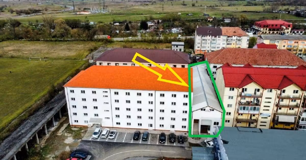Spațiu industrial de vânzare 650 mp în Mârșa