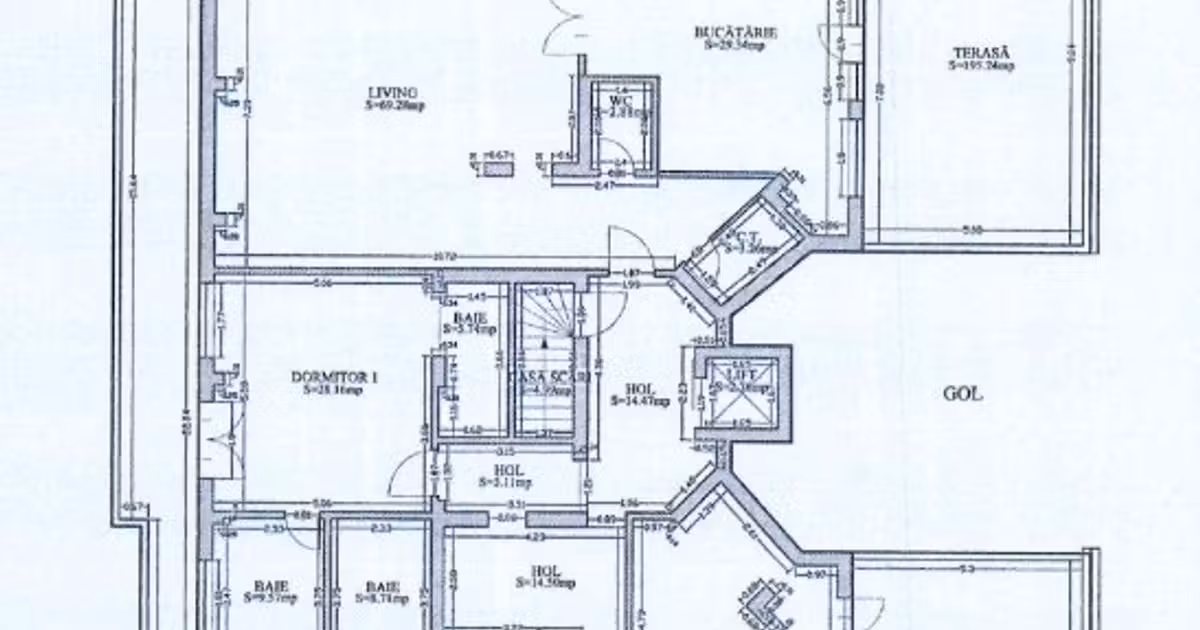 Penthouse de vânzare cu 5 camere, mobilat în zona Herăstrău, Sector 1