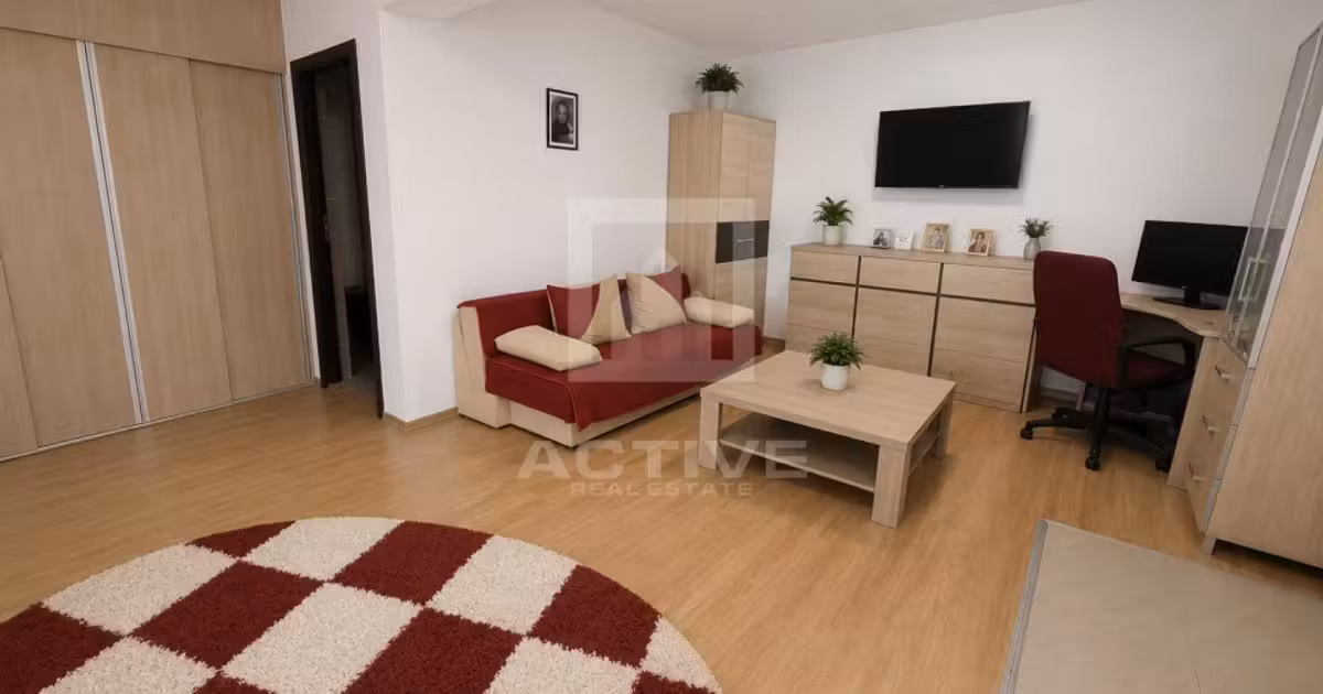 Apartament de vânzare cu 2 camere, mobilat în Florești