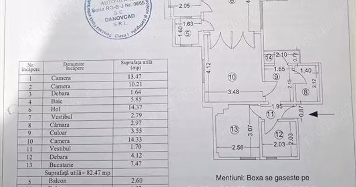 Apartament de vânzare cu 4 camere în zona Central, Ultracentral