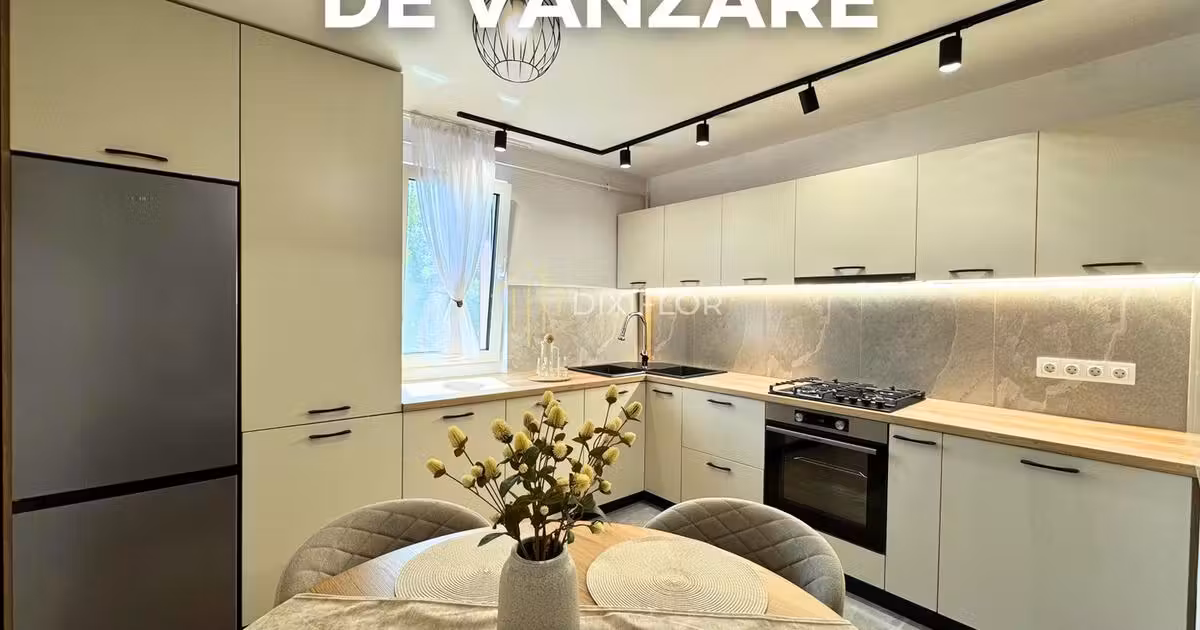 Apartament de vânzare cu 2 camere, mobilat în zona Tudor, Târgu Mureș