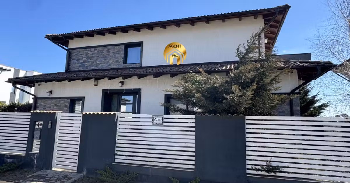 Casă individuală de vânzare cu 4 camere, mobilată în Otopeni