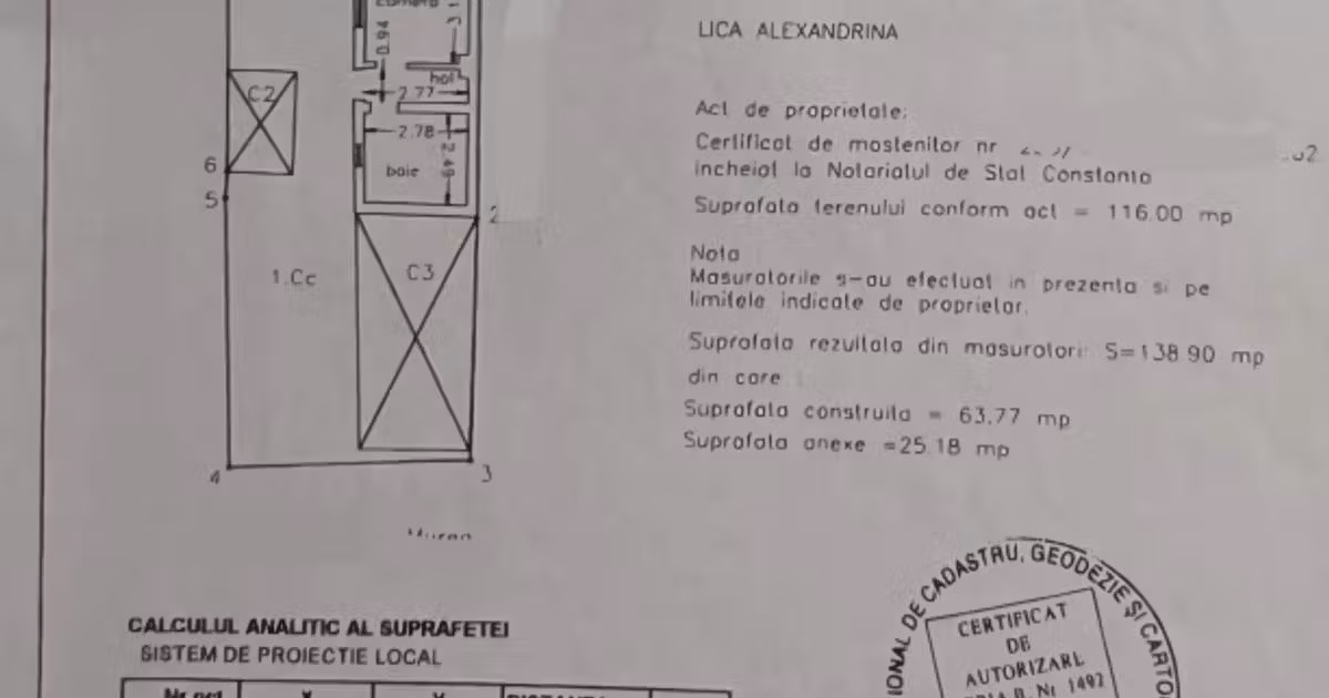 Casă individuală de vânzare cu 3 camere în zona Tomis I, Constanța
